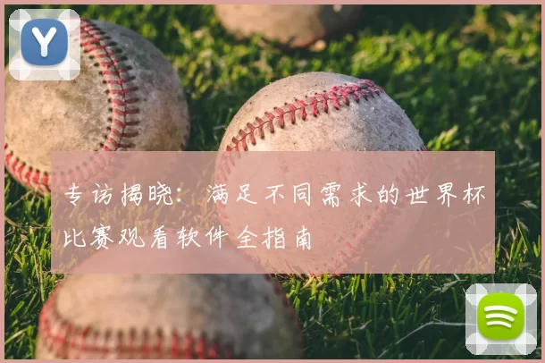 专访揭晓：满足不同需求的世界杯比赛观看软件全指南