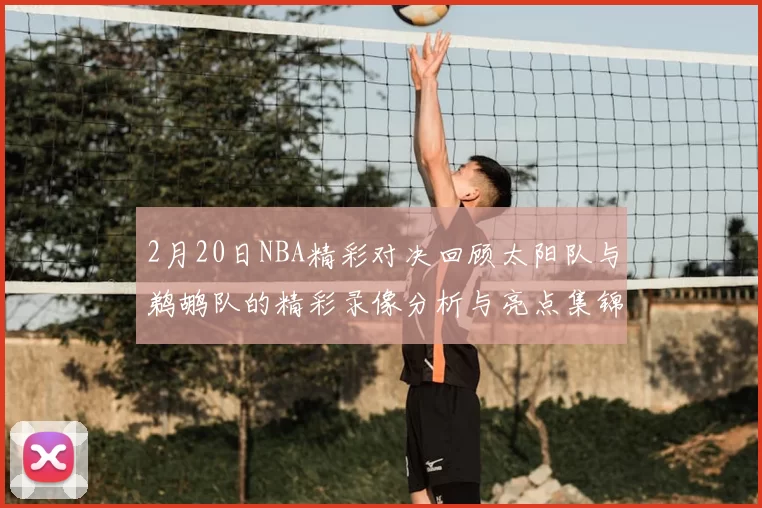 2月20日NBA精彩对决回顾太阳队与鹈鹕队的精彩录像分析与亮点集锦