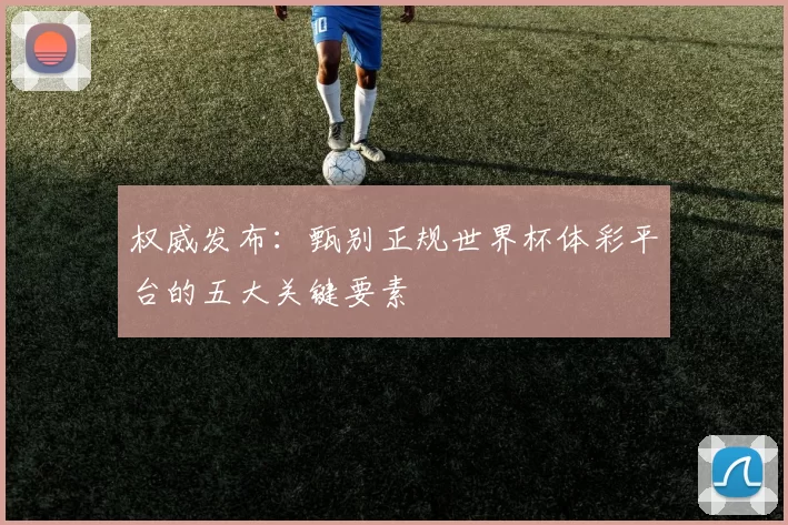 权威发布:甄别正规世界杯体彩平台的五大关键要素