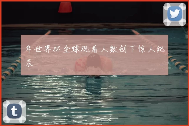 年世界杯全球观看人数创下惊人纪录