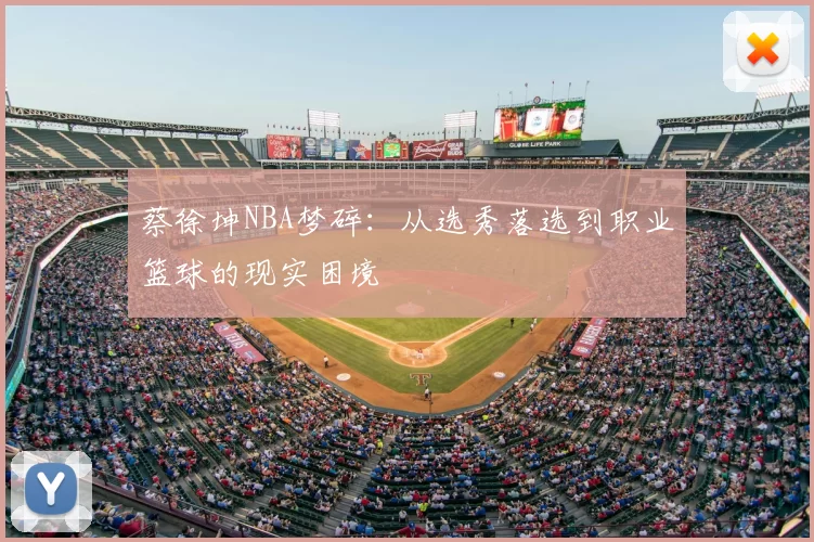 蔡徐坤NBA梦碎:从选秀落选到职业篮球的现实困境